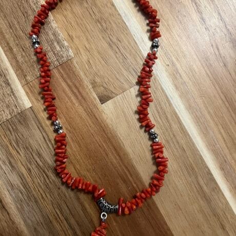 Collier corail Kahina