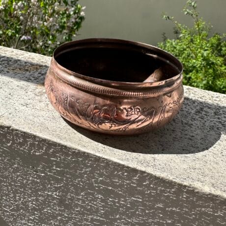 Tassa en cuivre rose